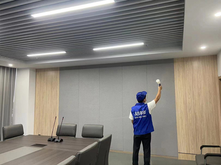 雙鴨山裝修除甲醛公司案例：學(xué)校