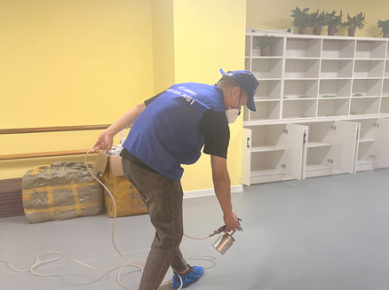 雙鴨山甲醛檢測(cè)治理案例：體育館